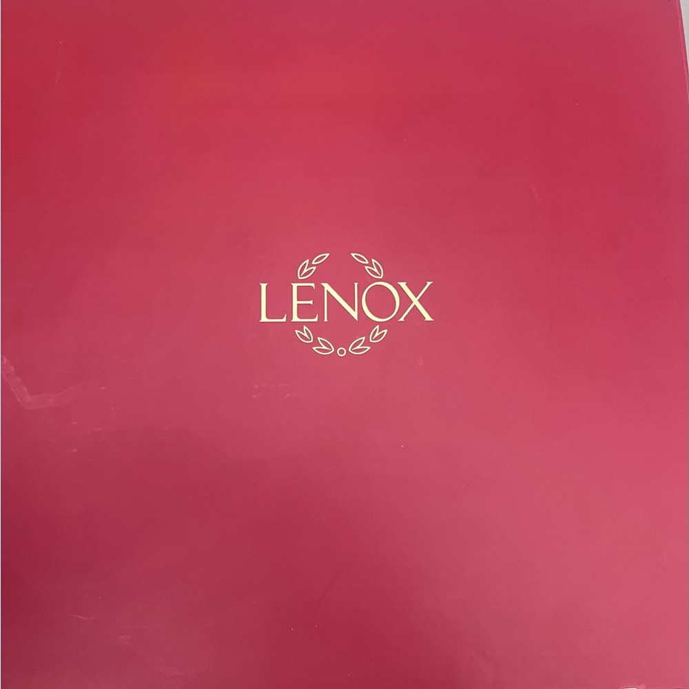 Lenox Holiday Plaid Dinner Plates Set